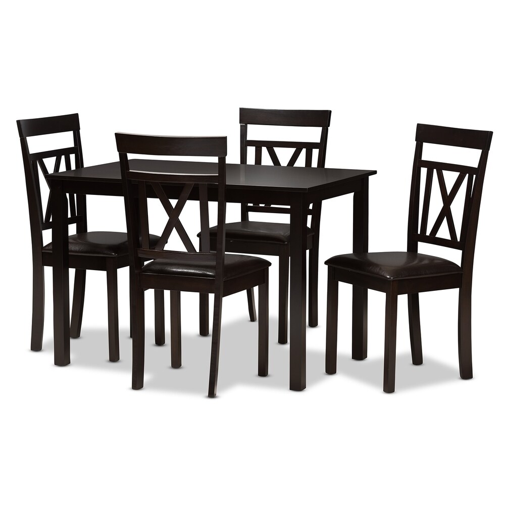 Copper Grove Echium Contemporary 5 Piece Dining Set