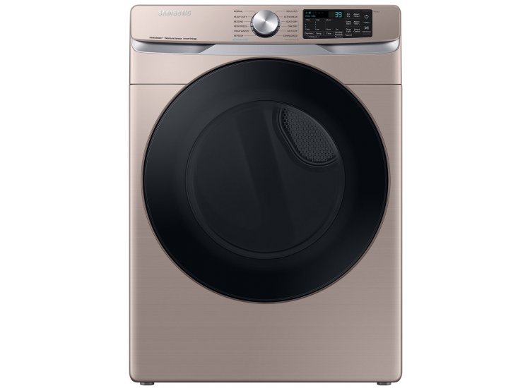  7.5 Cu. Ft. Champagne Smart Electric Dryer With Steam Sanitize+