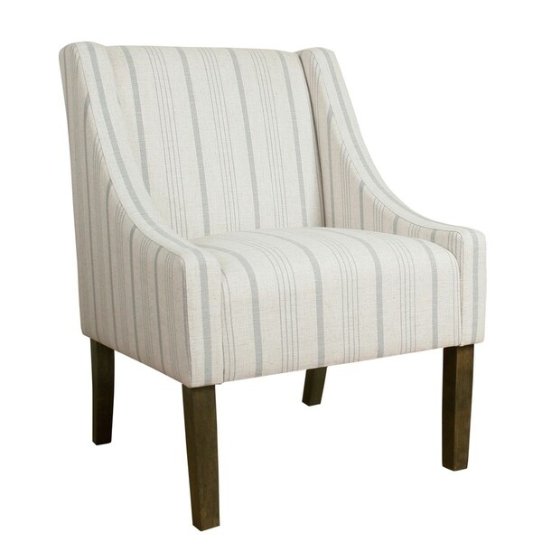 HomePop Modern Swoop Accent Chair