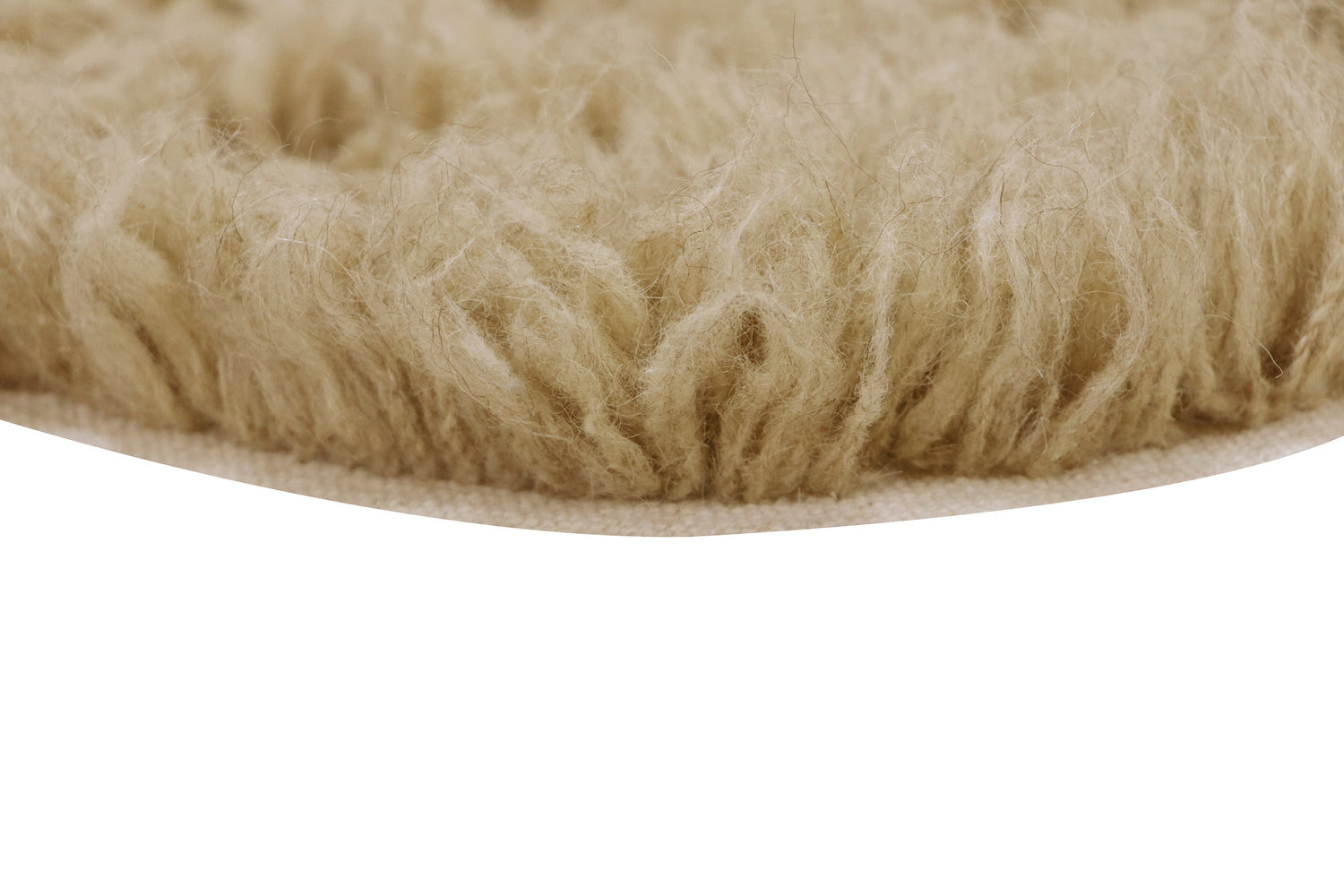 Sheep Beige Woolly Rug