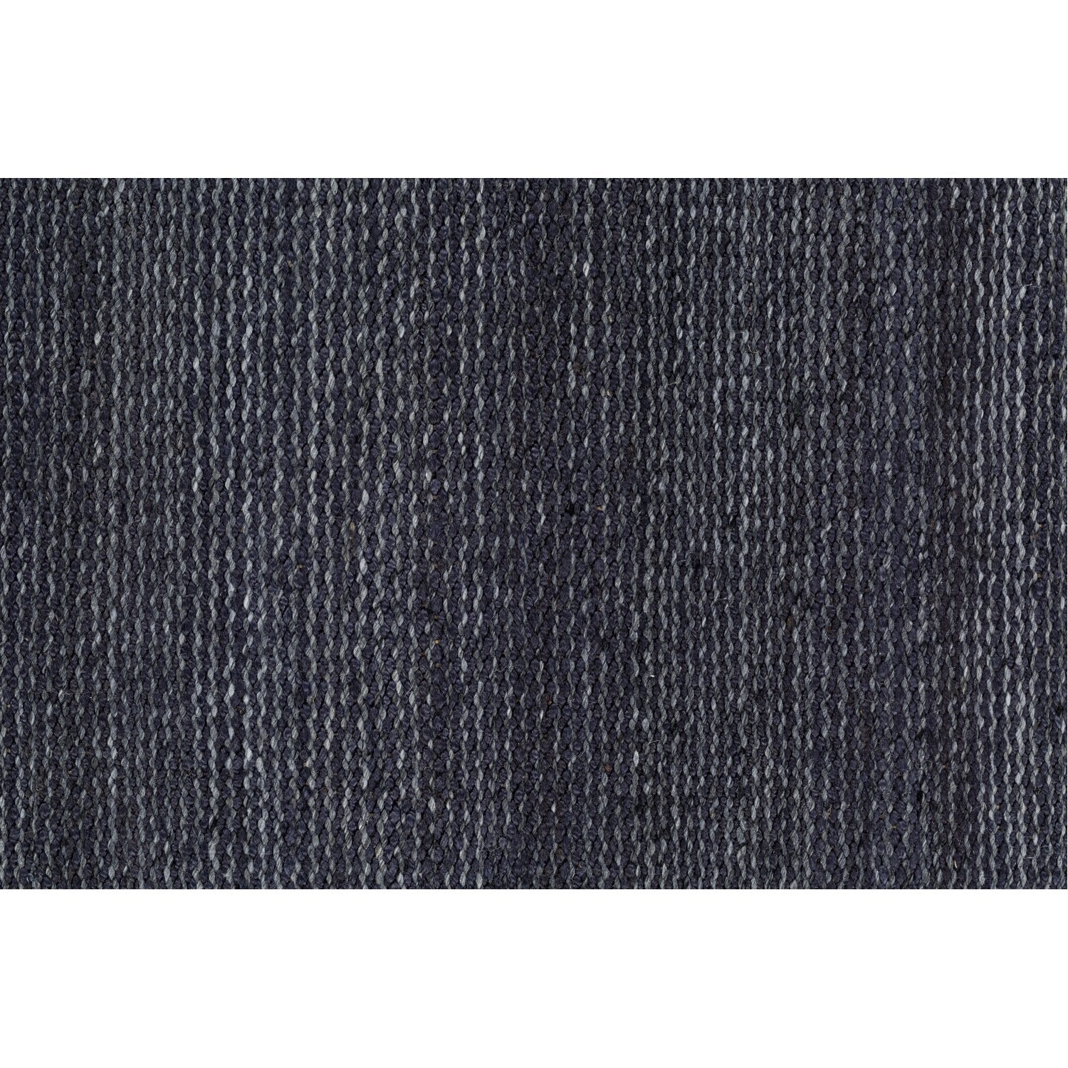 Southampton Hand Woven Rug in Navy, Medium Gray