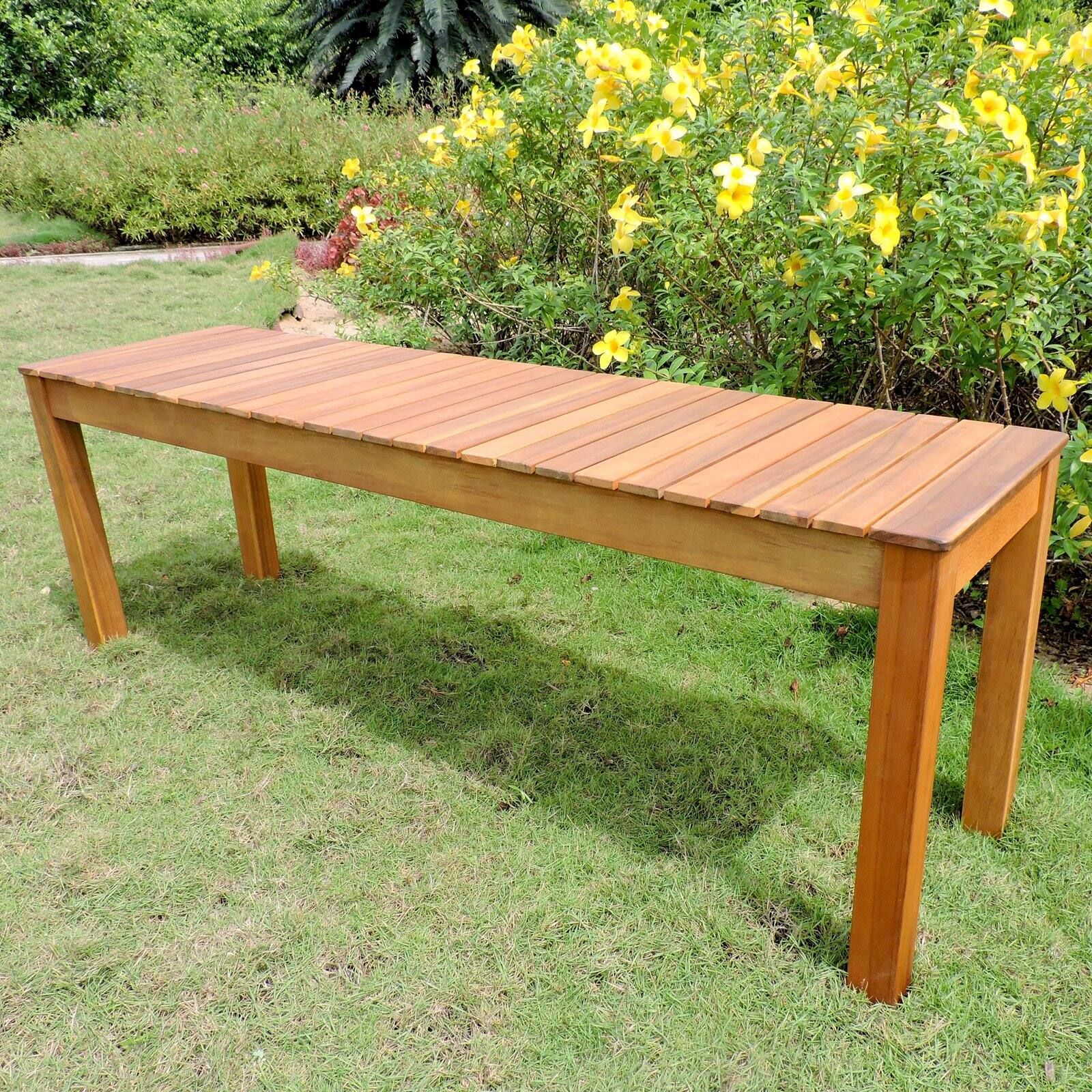 International Caravan Royal Fiji 52 in. Garden Bench