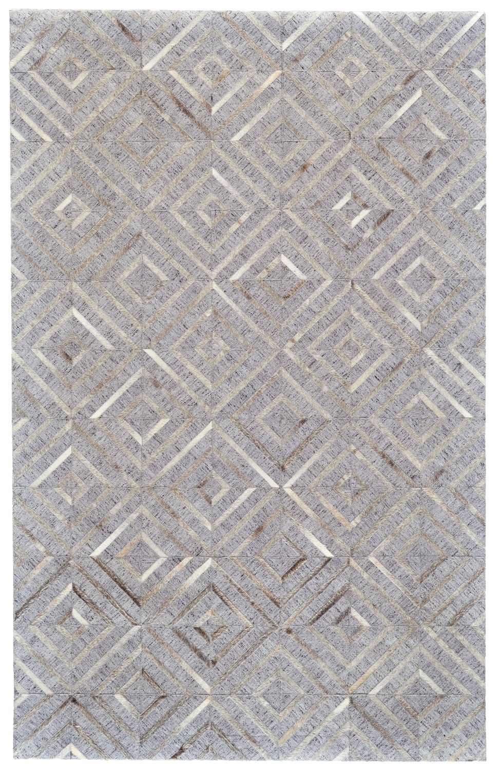 Canady Hand Woven Gray Rug by BD Fine