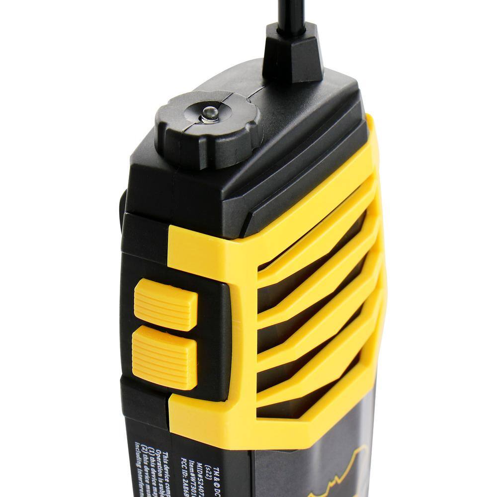 DC Comics Batman Walkie Talkie in Black and Yellow (2-Piece Set) 985119538M