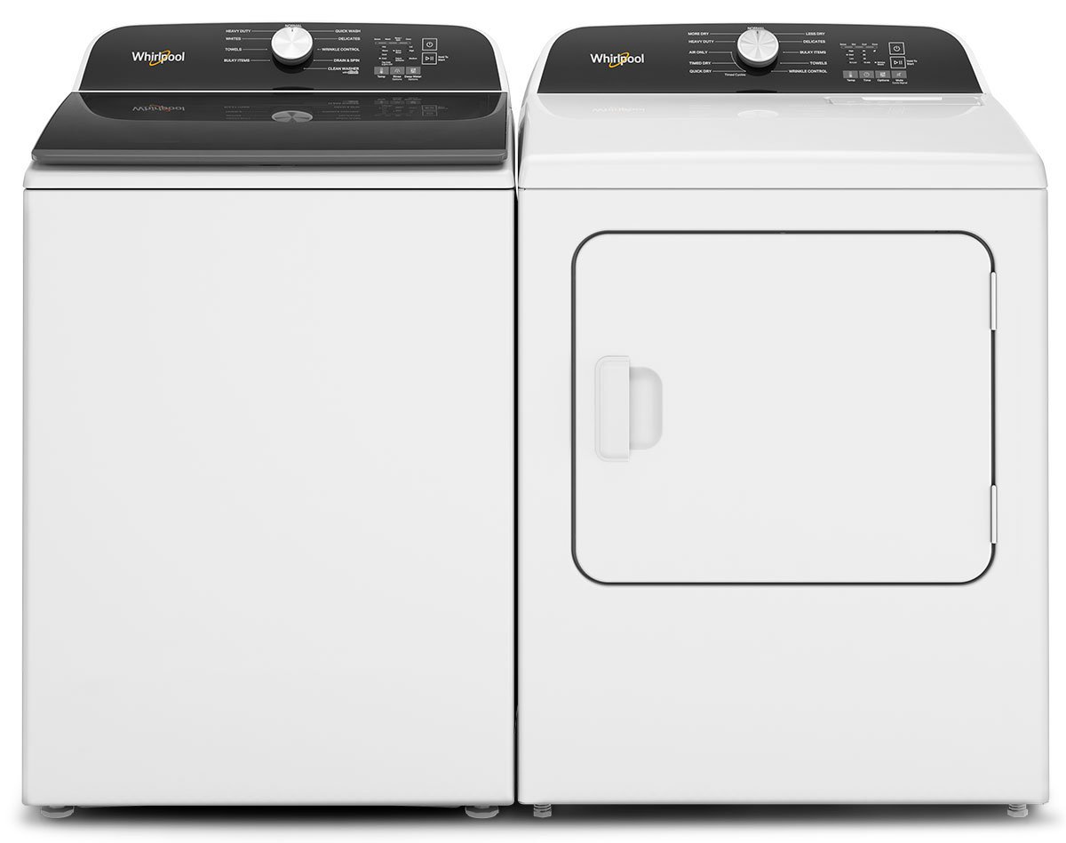 Whirlpool 5.3 Cu. Ft. White Large Capacity Top Load Washer