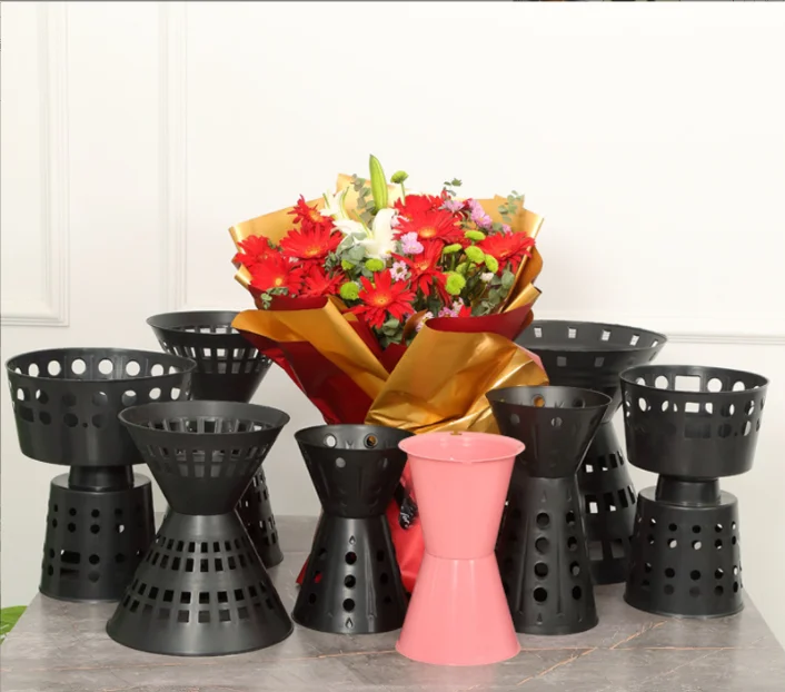 flower packing supplies bouquet setting flower bucket display stand