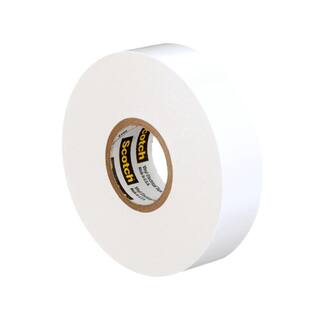 Scotch 0.75 in. x 66 ft. x 7 mil #35 Electrical Tape White 10828-DL-2W