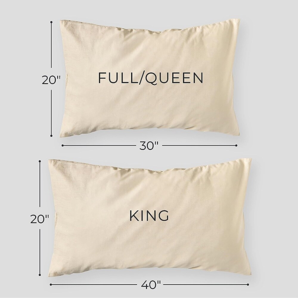 Shuteye Supply Satin Pillow Case Set  Beautifully Crinkled Collection  20 x 30 Inch  Opal