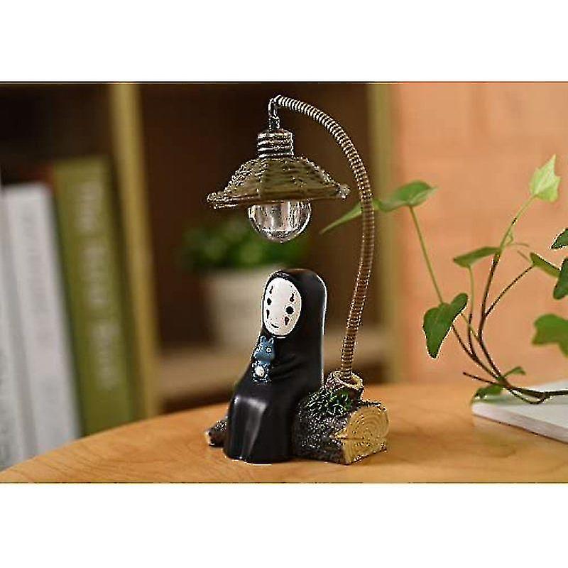 Spirited Away No Face Man Night Light Chi Hiro Table Desk Lamp Miyazaki Hayao