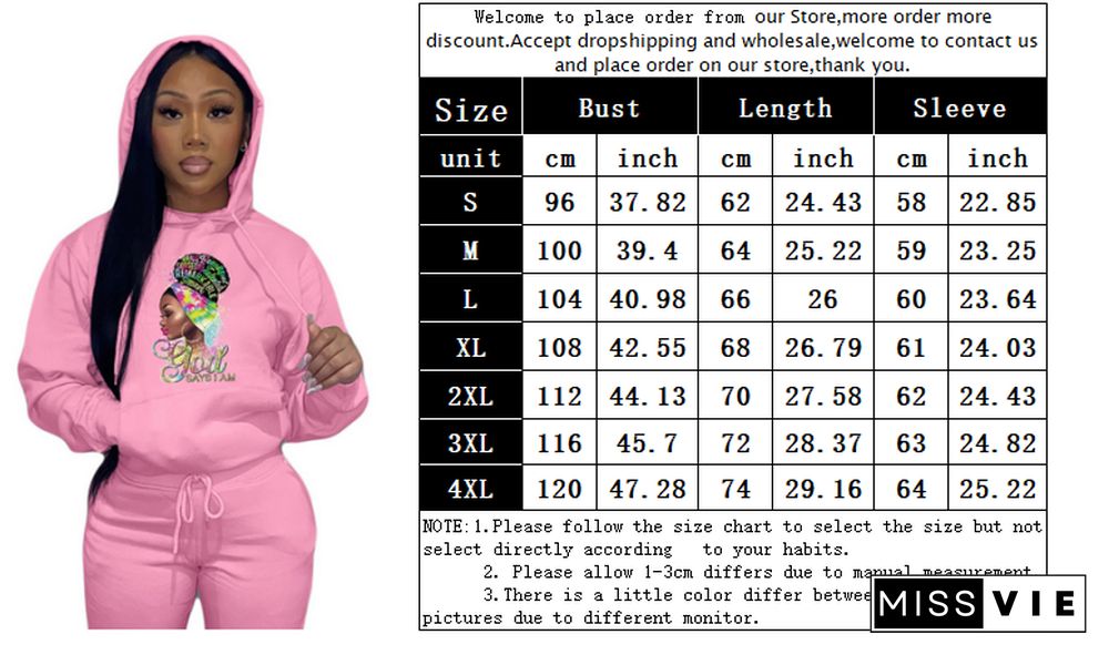 Plus Size Loose Casual Pullover Hooded Sweatshirt