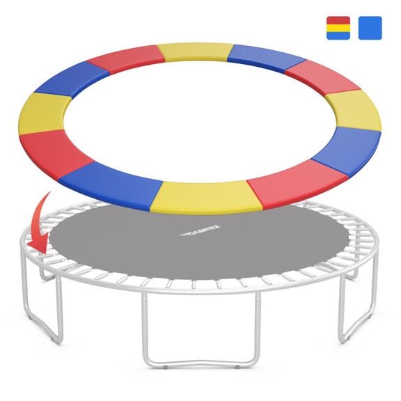 Costway 95783420 8 Feet Trampoline Spring Safety C...