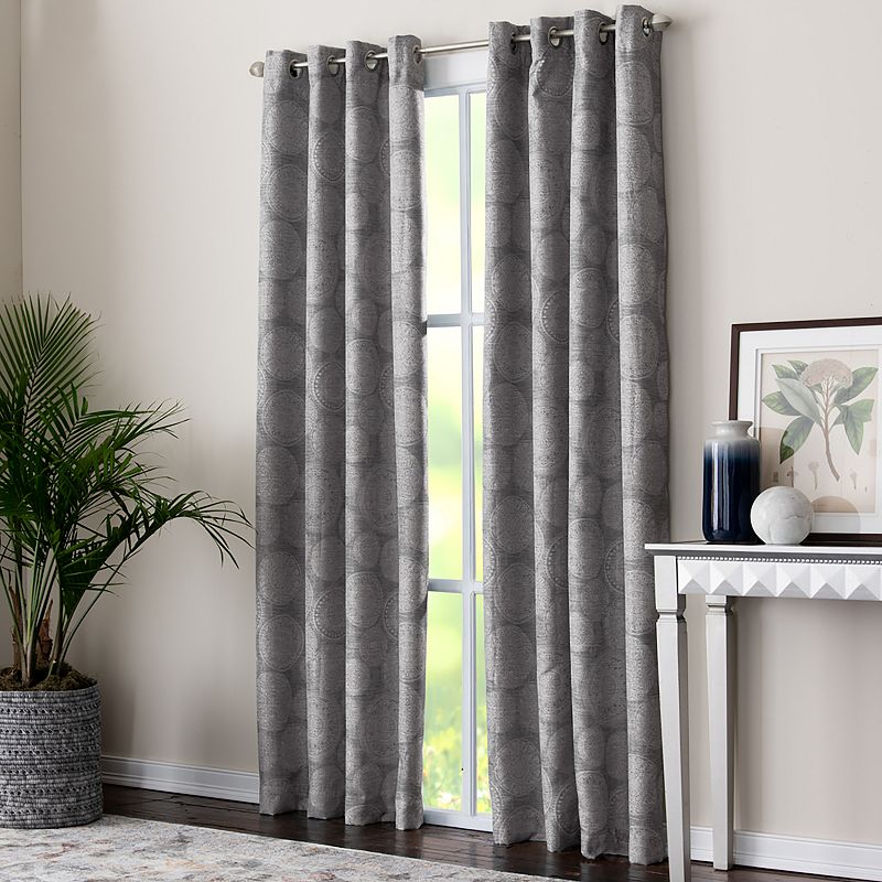 Corona Curtain 1-panel Mandera Grommet Top Window Curtain