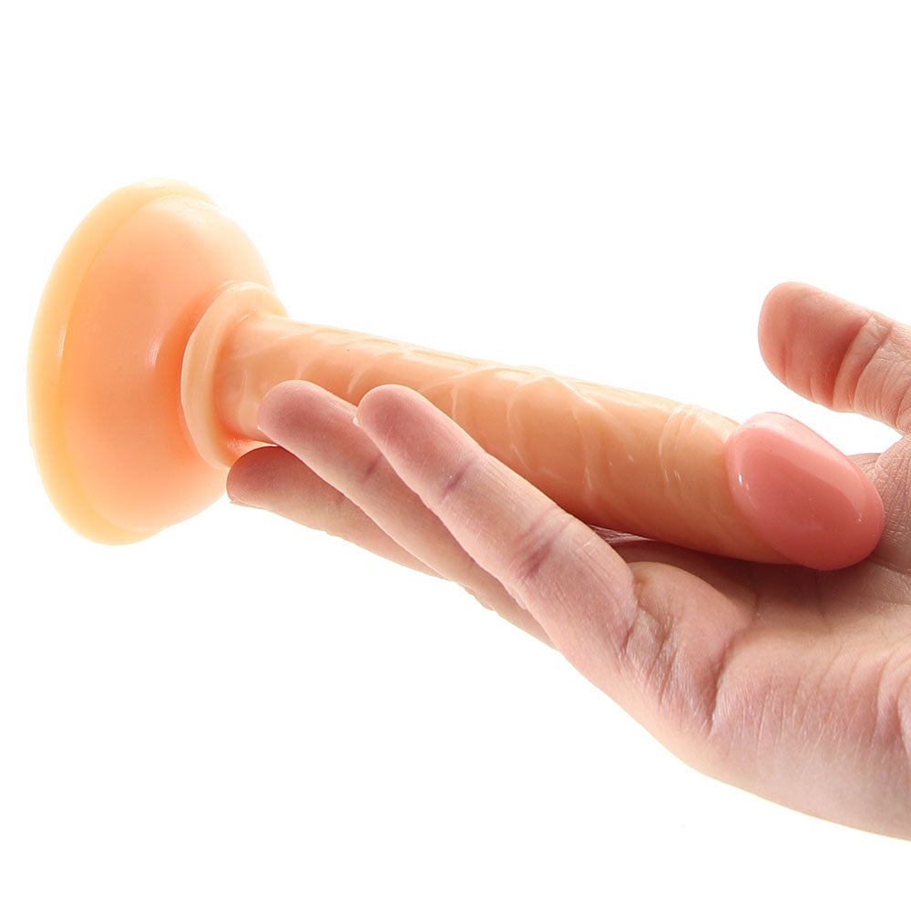 Mini Whoppers 4 Inch Straight Dildo in Flesh