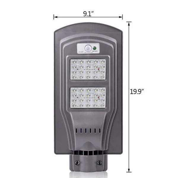 LED Solar Street Light Outdoor Flood Light Dusk to Dawn Security Light