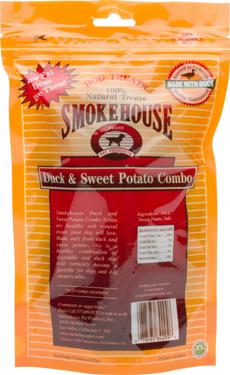 Smokehouse Duck and Sweet Potato Dog Treats