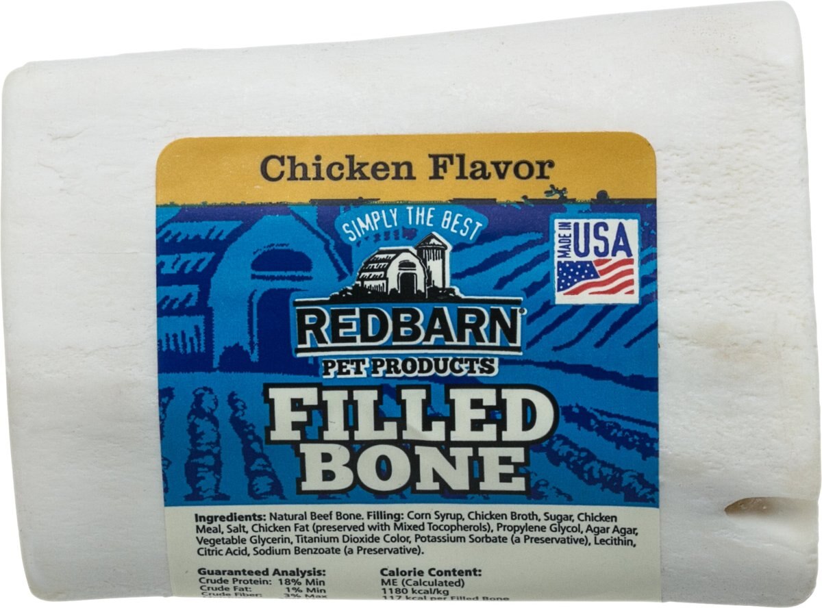 Redbarn Small Chicken Filled Bones Dog Treats