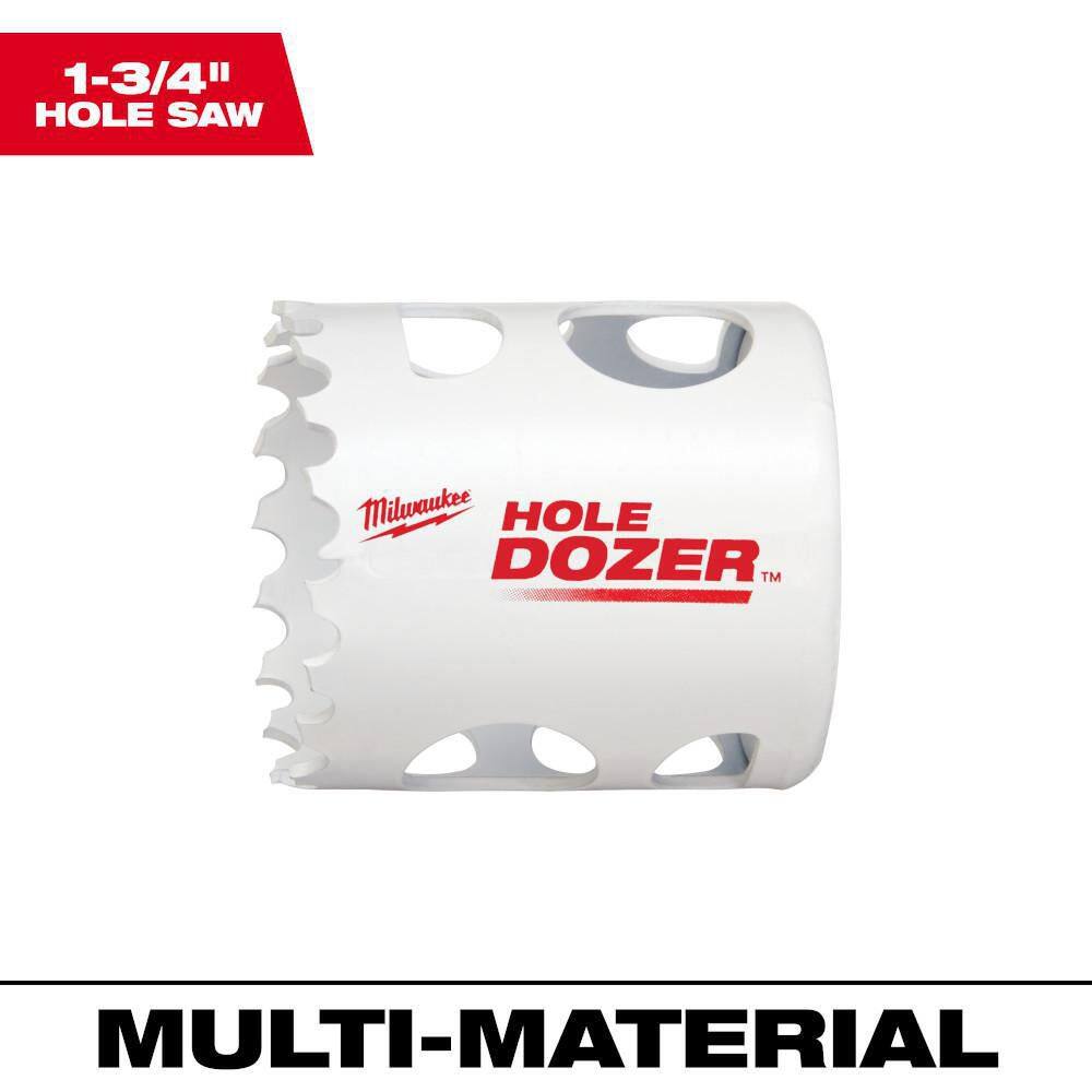 MW 1-34 in. Hole Dozer Bi-Metal Hole Saw 49-56-9621