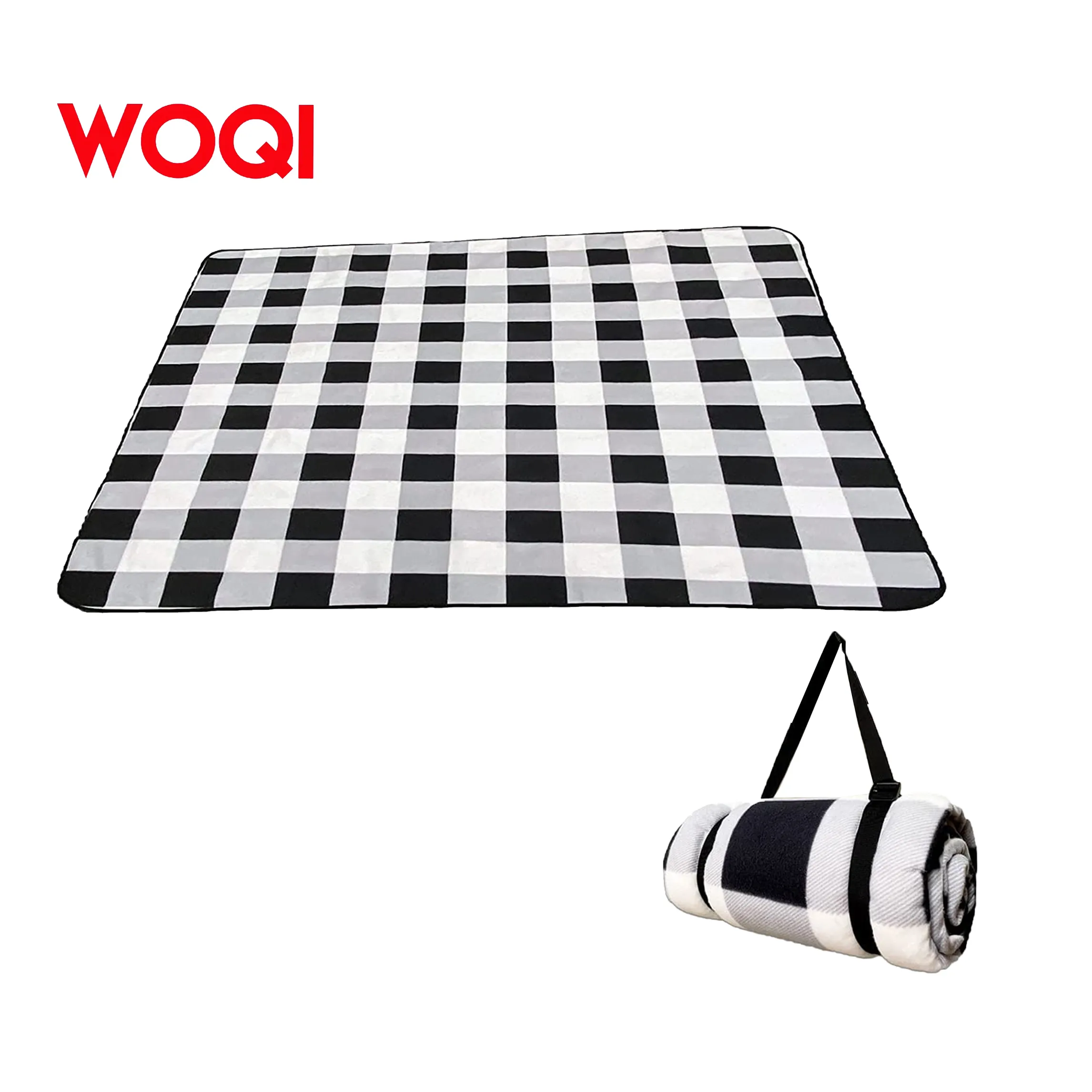 Woqi outdoor adventure  Waterproof   Blanket   durable picnic  blanket   machine washable easy fold