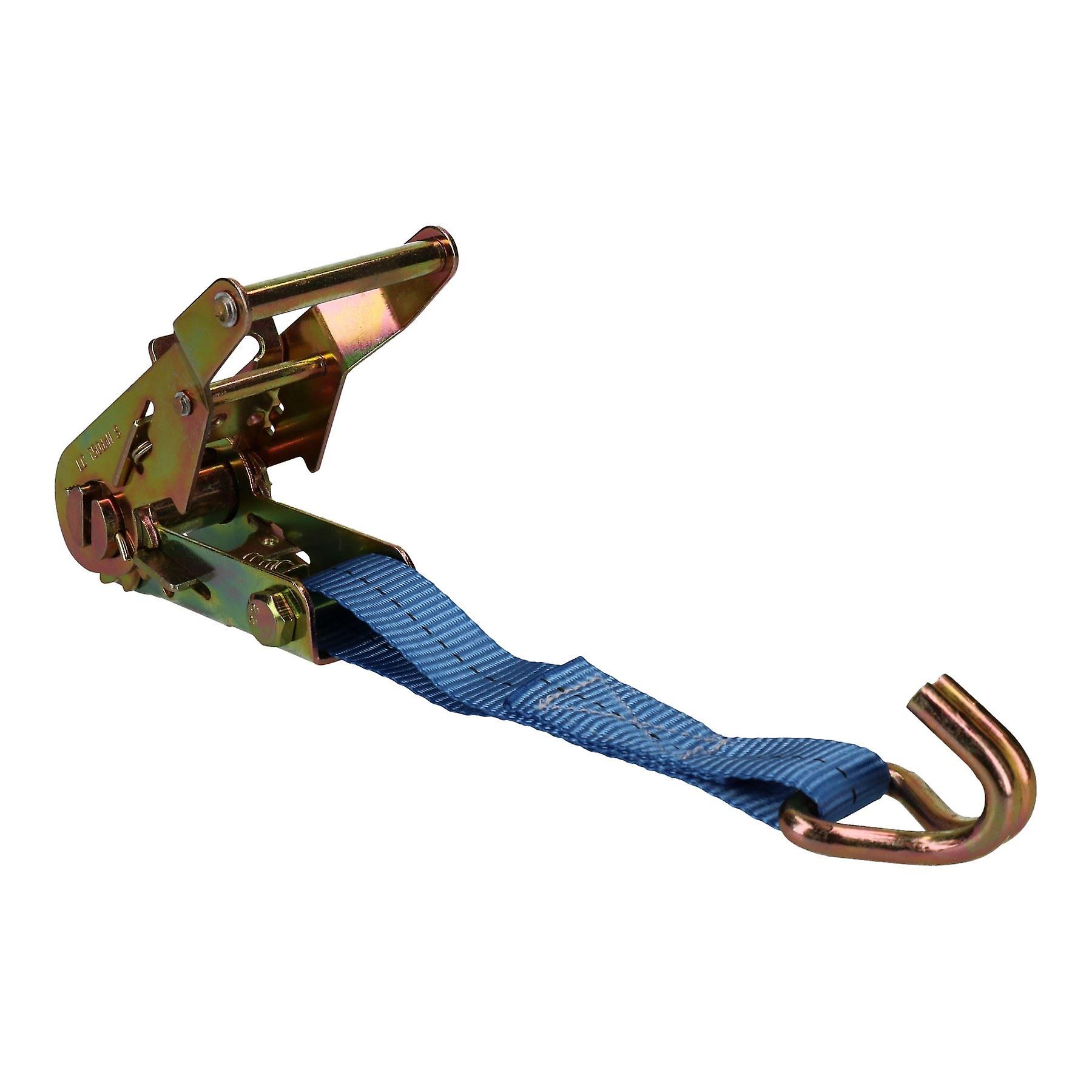 8 Metre x 25mm Heavy Duty ratchet Strap Tie Down Lashing Straps 0.4 Ton Rating