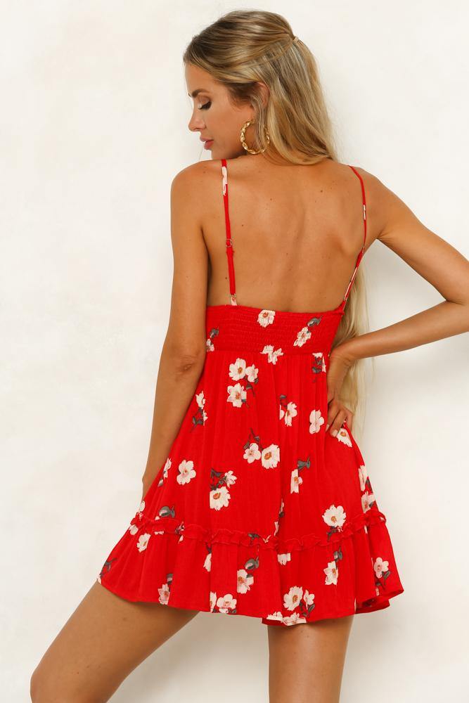 Happiness In Love Dress Red