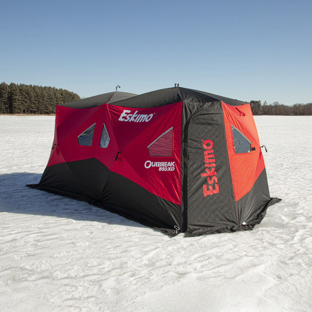 Eskimo OutBreak 850 XD Ice Fishing House Portable Pop Up ;