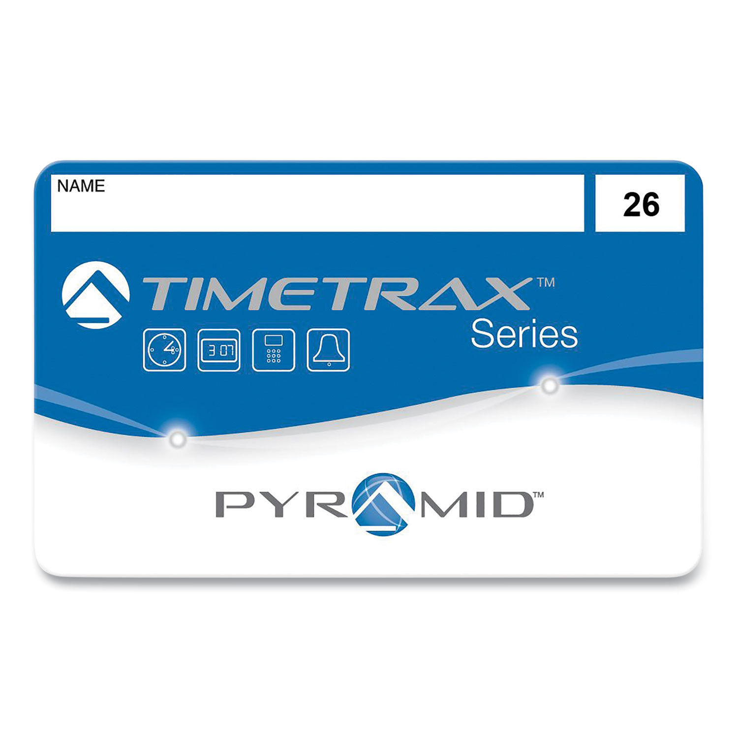 Swipe Cards for TimeTrax Time Clocks by Pyramid Technologies PTI41303