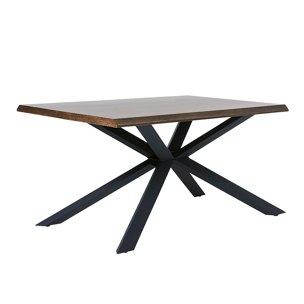 ARNO Dining Table 200cm - Brown & Black