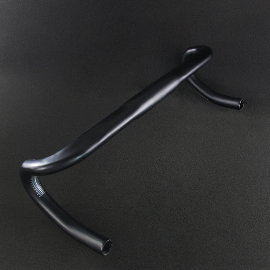 Road Bicycle Parts Handlebar Bent Bar 31.8mm Full Carbon Fiber Bike Cycle Handle Bar External Routing Black Matte 400mm 440mm