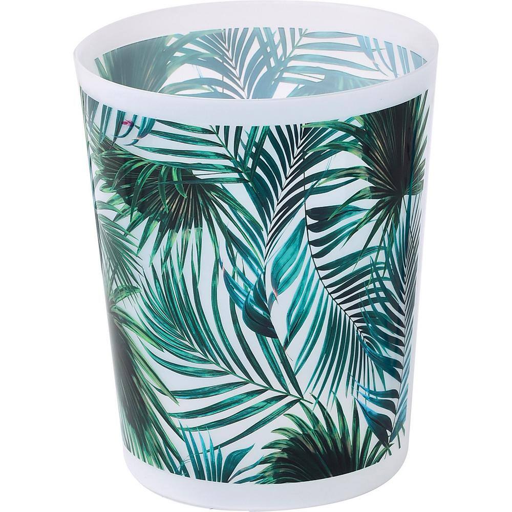 Tropical 4.5 l1.2 Gal. Printed Trash Can 6500635