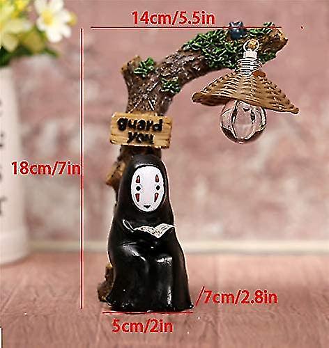 Spirited Away No Face Man Night Light Children Gift Kids Toy Home Decor Craft Decorative