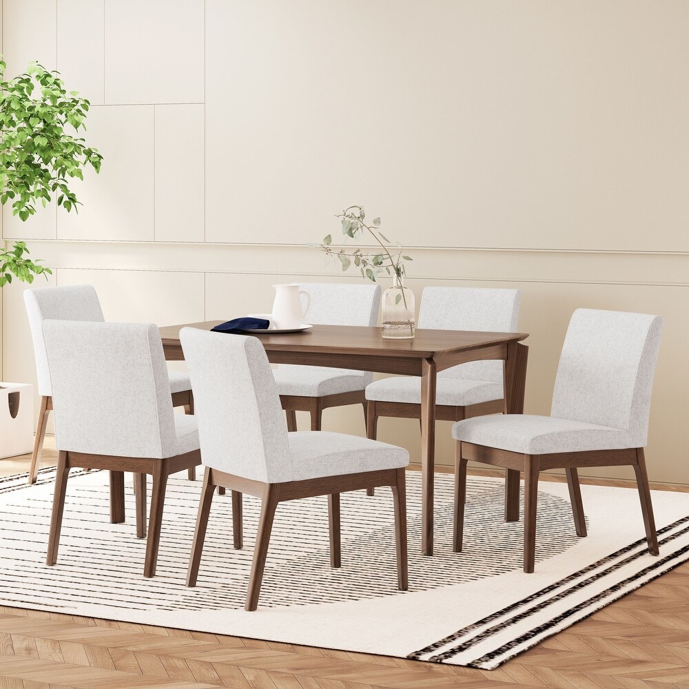 Atherton Wood 7 Piece Dining Set by Christopher Knight Home