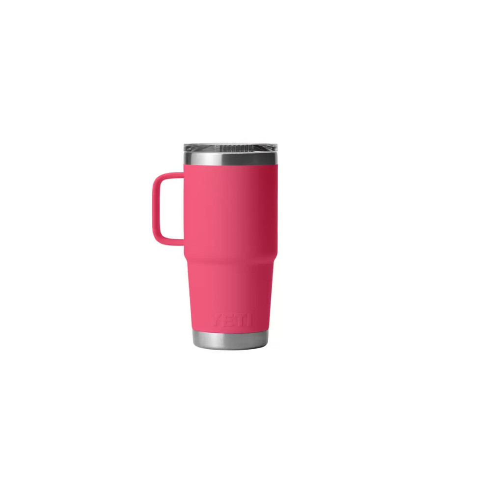 Yeti Rambler 20oz Travel Mug with Stronghold Lid Bimini Pink