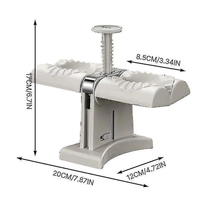 Household Double Head Automatic Dumpling Maker Mould