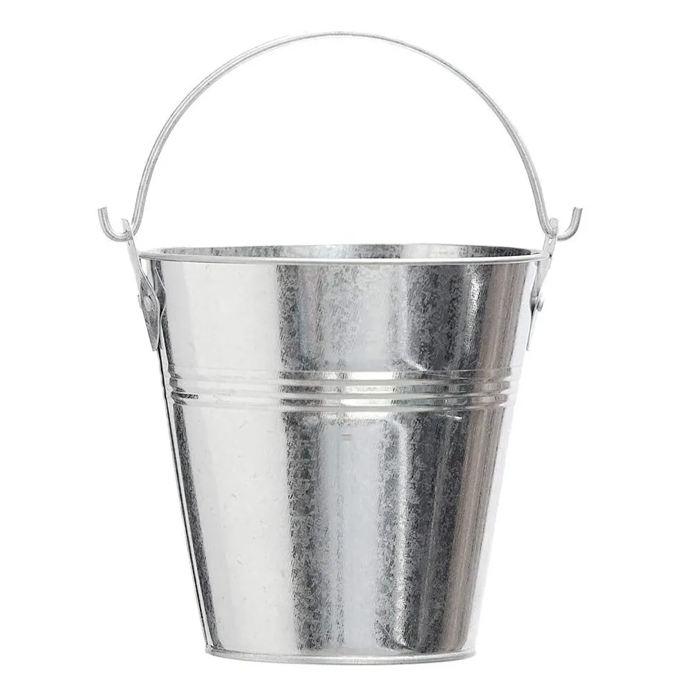 Hot Selling Newest design metal wood Handle bucket heavy duty garden planter customized metal tubs and buckets at low price