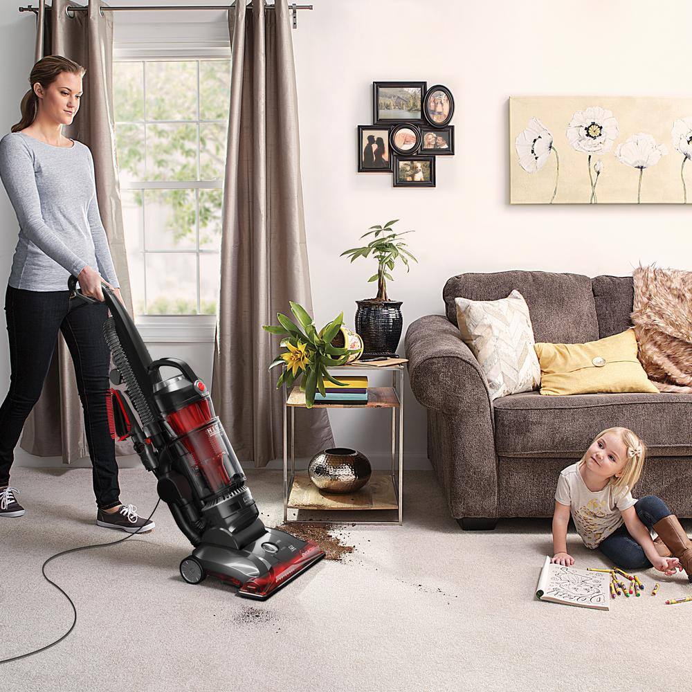 HOOVER WindTunnel 3 Max Performance Pet Bagless Upright Vacuum Cleaner Machine with HEPA Media Filtration UH72625V