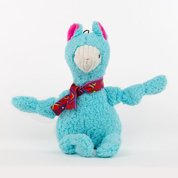 HuggleHounds Knot Llama Toy for Dogs