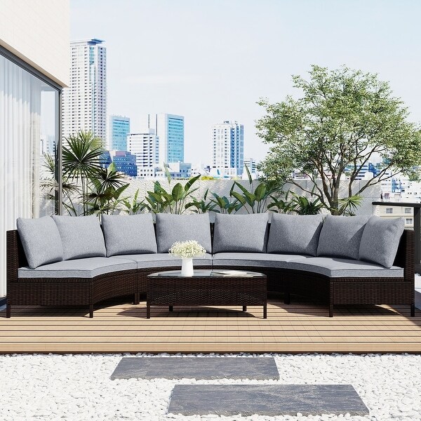 Patio Sofa Set 8