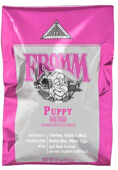 Fromm Classic Puppy Chicken， Brown Rice and Eggs Grain Inclusive Dog Dry