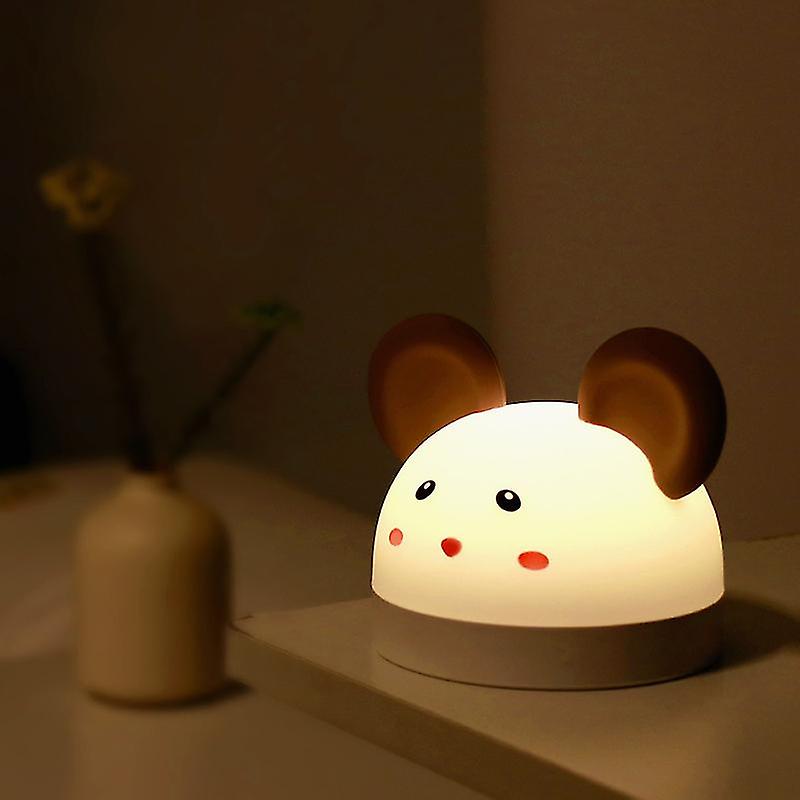 Cute Baby Night Light，  Portable Colour Changing Beside Lamp Rechargeable Nightlight， Baby Night Lamp Bedroom， Best Gift For Kids Baby Girls Boy