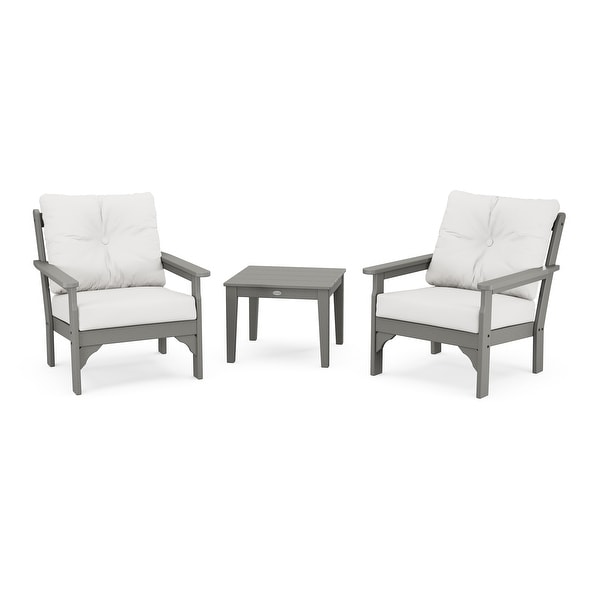 POLYWOOD Vineyard 3Piece Deep Seating Set