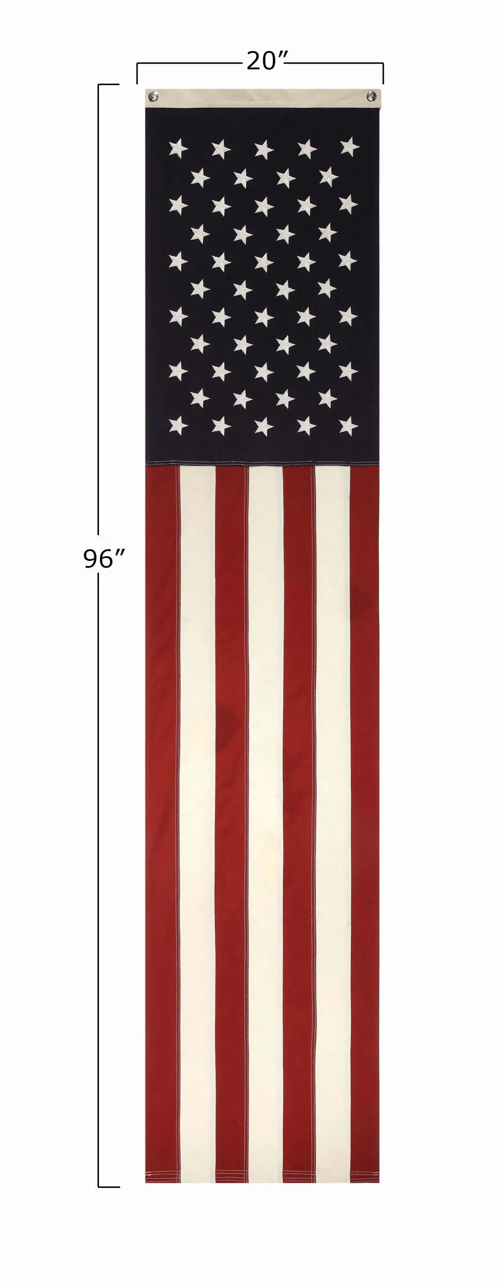 96 Inch Cotton Americana Banner