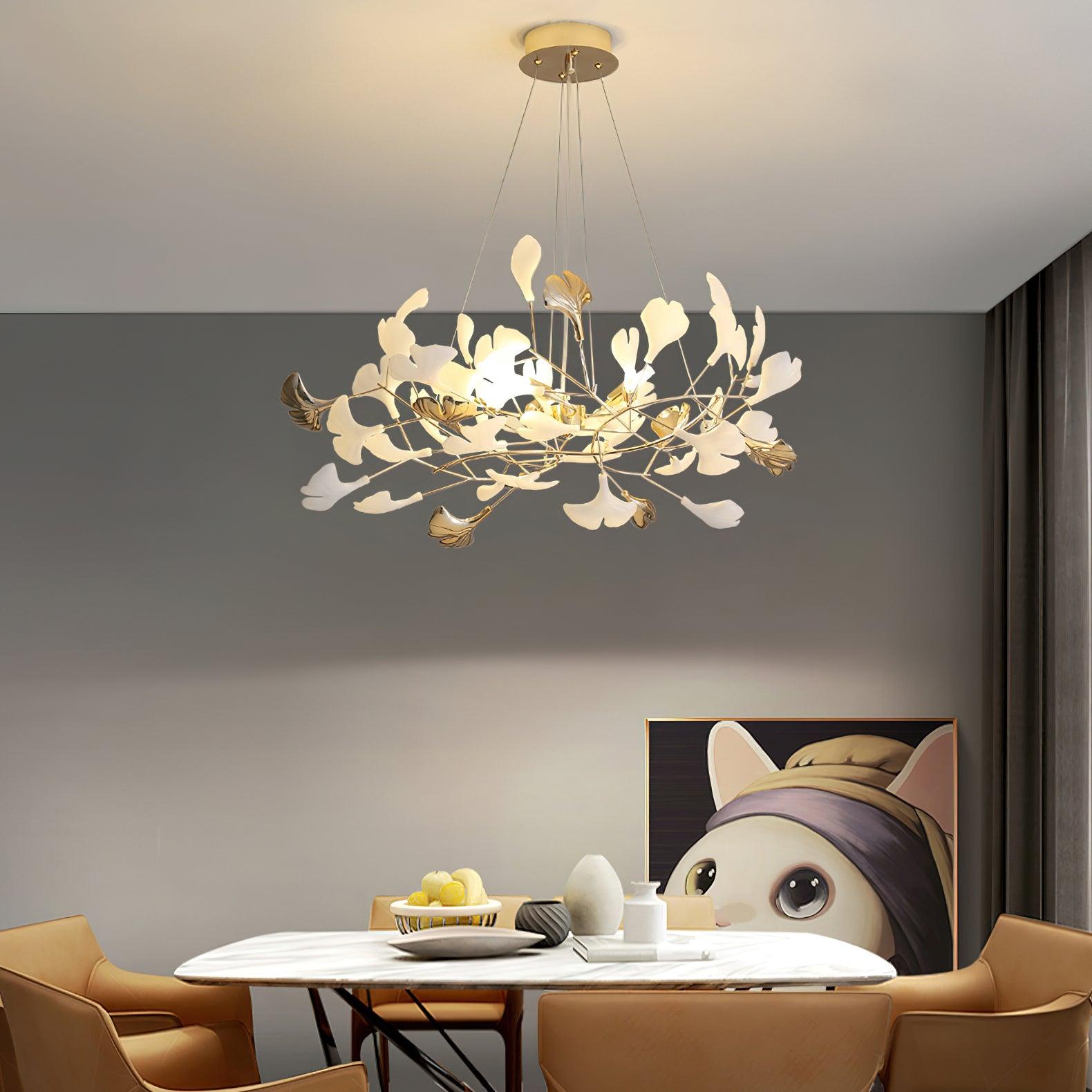 Gingko Chandelier R