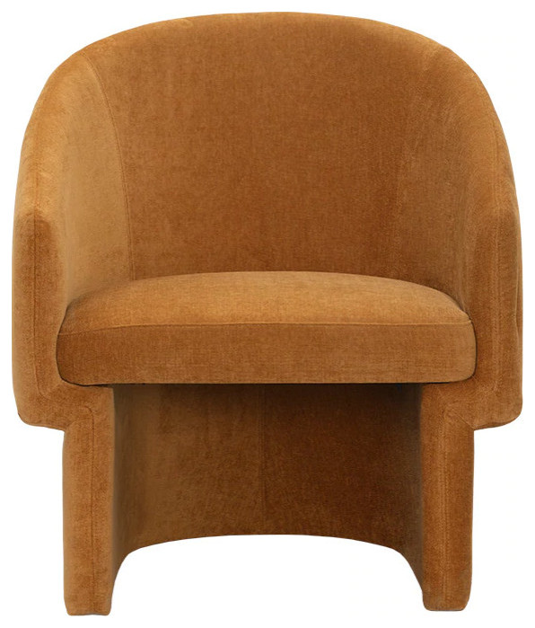 Wilkinson Lounge Chair Danny Amber   Midcentury   Armchairs And Accent Chairs   by Rustic Home Furniture Deco  Houzz