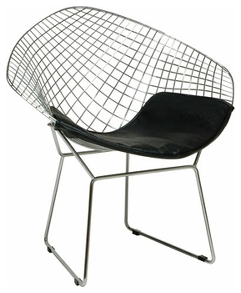 Galaxy Wire Mesh Chair  Set of 2   Contemporary   Dining Chairs   by Pangea Home  Houzz