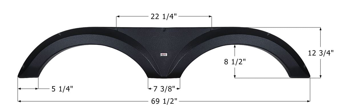 Fender Skirt Fs4255 Black