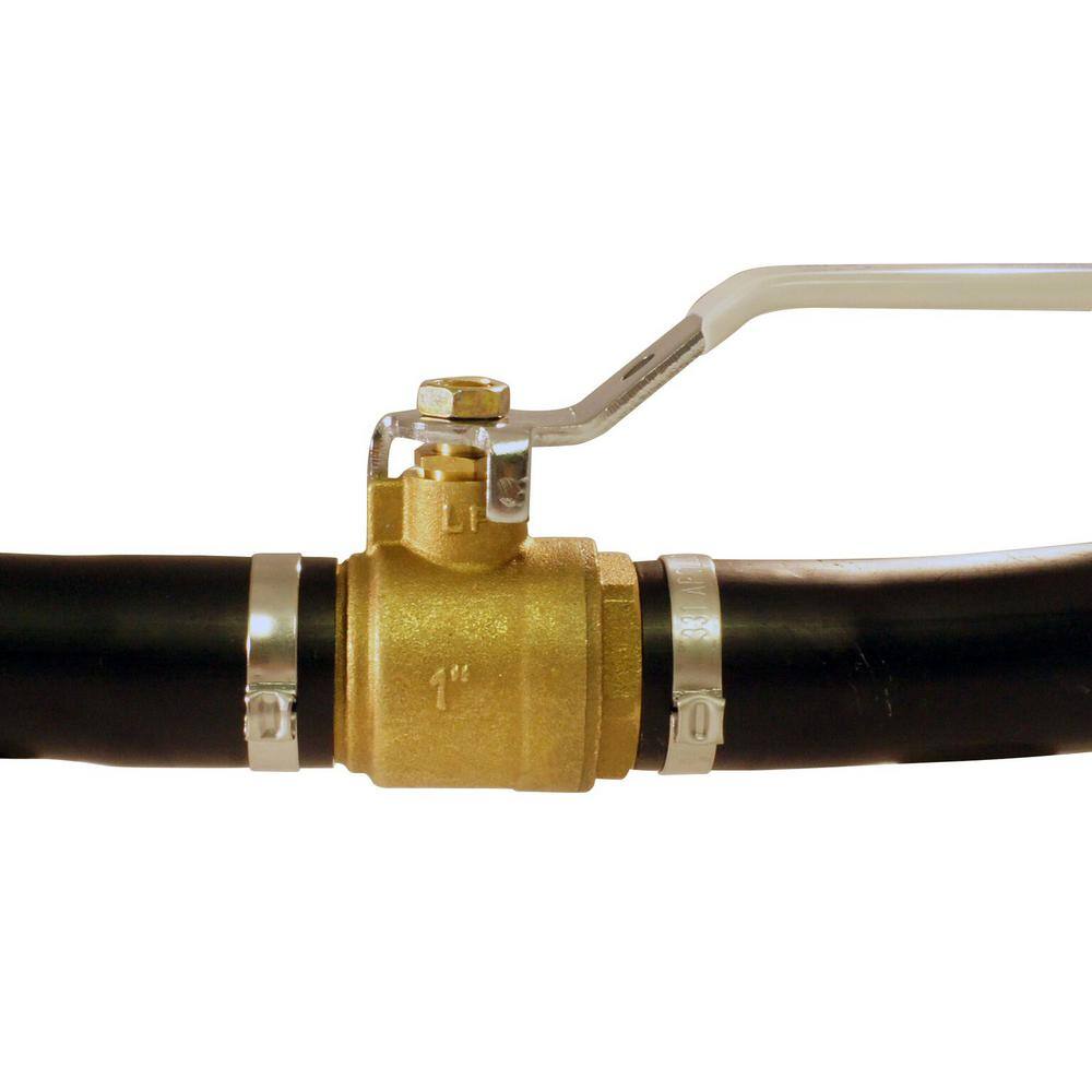 Apollo 1 in. Brass Insert Poly Ball Valve POLYV1