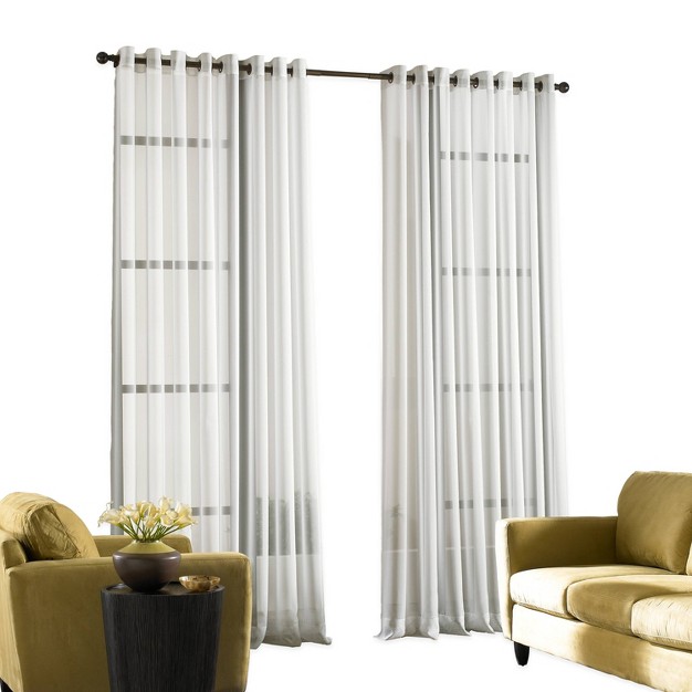 1pc Sheer Soho Window Curtain Panel Curtainworks