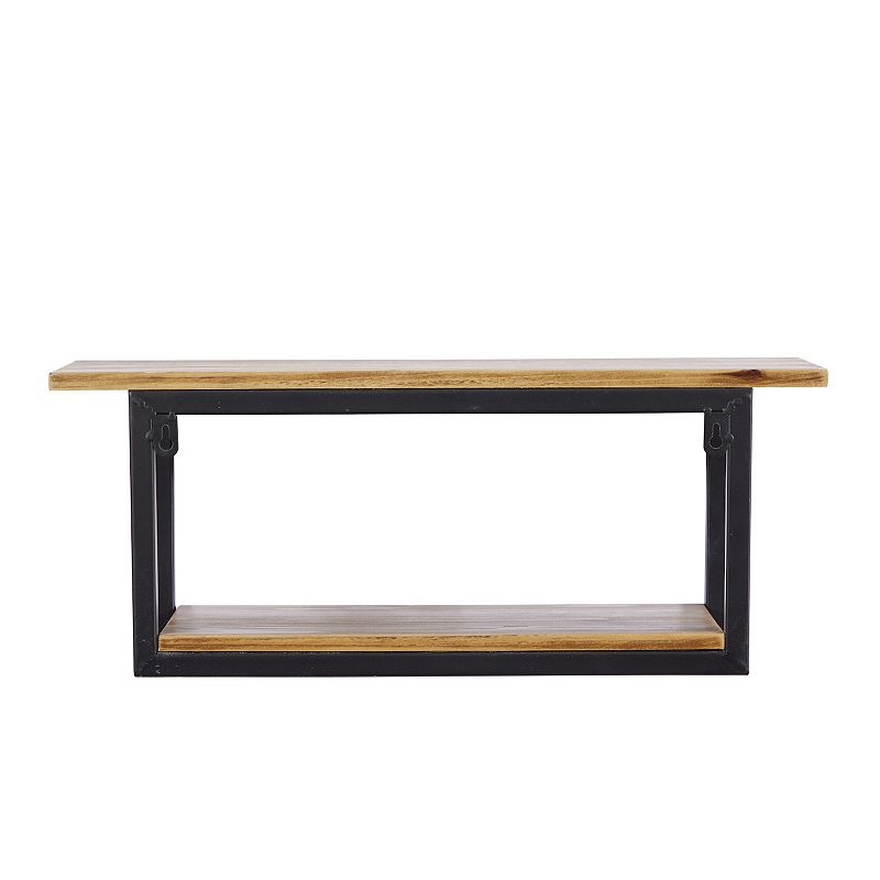 Stella and Eve Two Tone Wall Shelf 2-piece Set