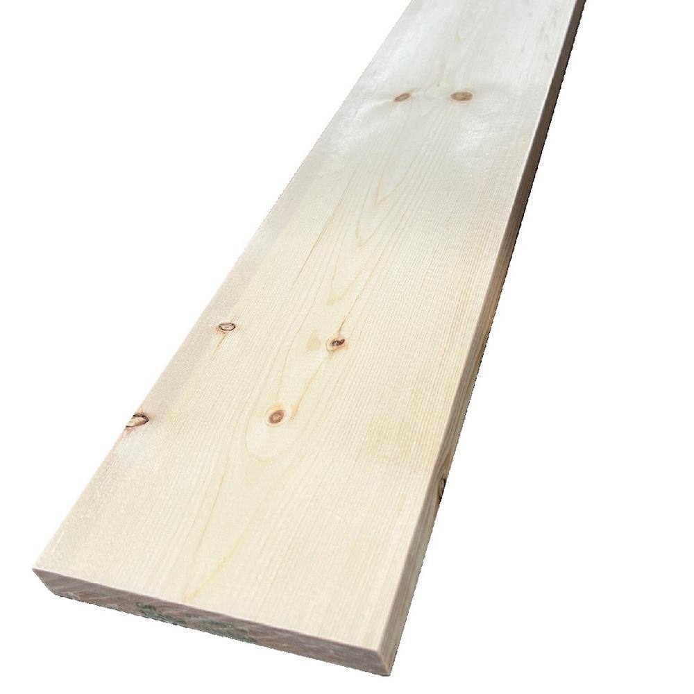 1 in. x 6 in. x 8 ft. Premium Pine S4S Common Board (5-Pack) 168GS4S5PK