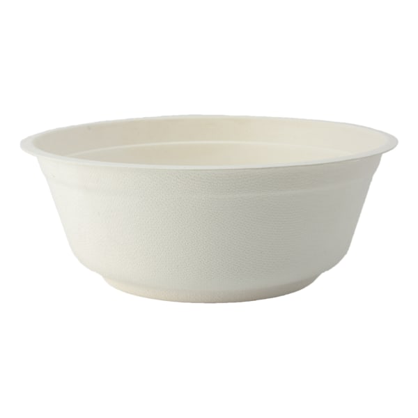 StalkMarket® Compostable Bowls， 32 Oz， White， Pack Of 500 Bowls